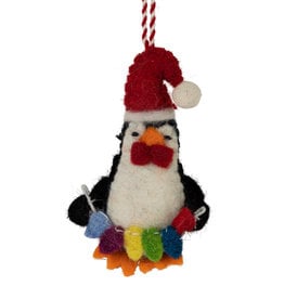 Ten Thousand Villages Felted Penguin Ornament