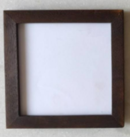 Matr Boomie Bimala Frame and Quilling Car Combo Dark Finish - 6" X 6"
