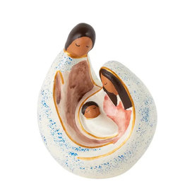 Ten Thousand Villages The Arrival - Ceramic Nativity