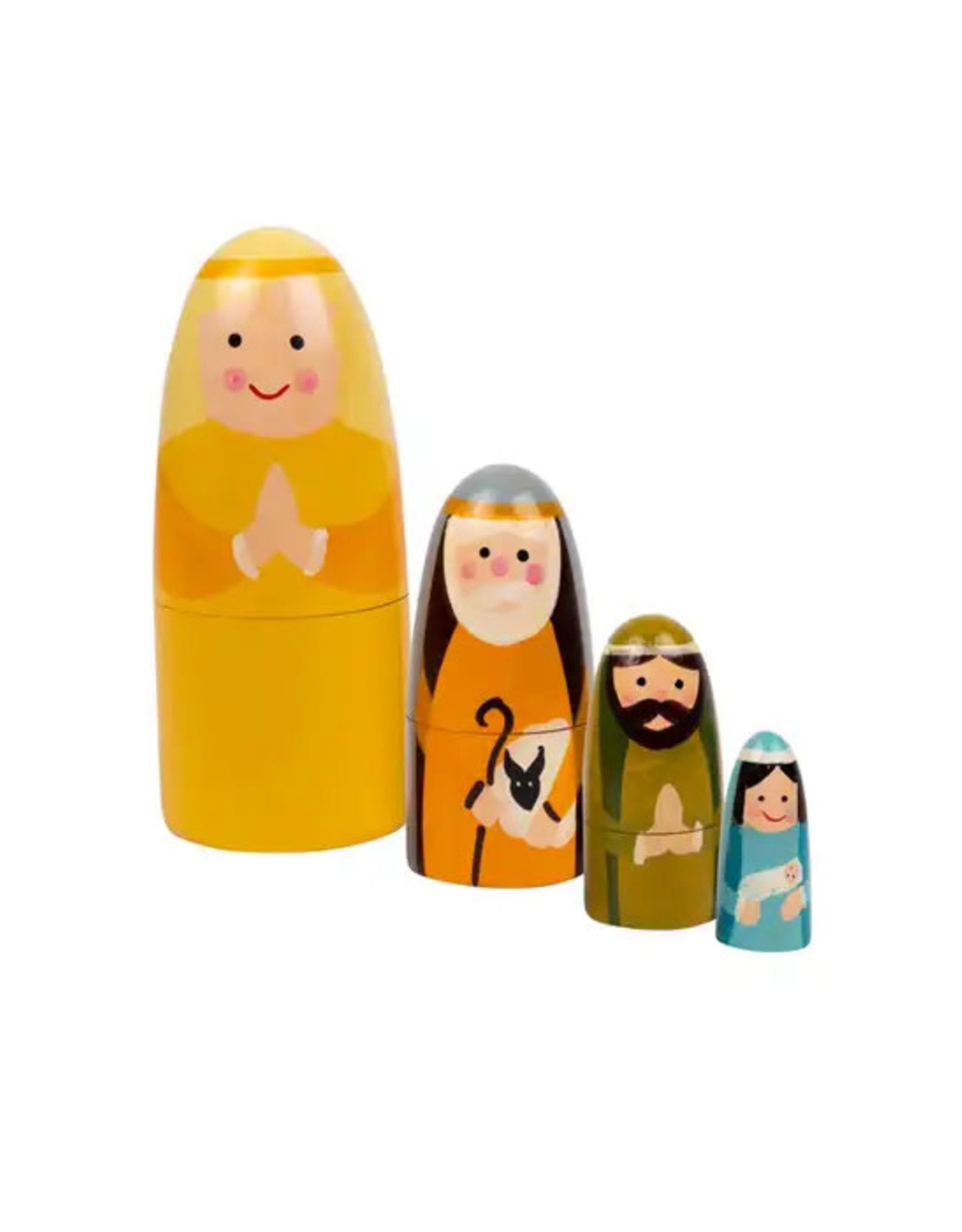 Ten Thousand Villages Nesting Doll Nativity