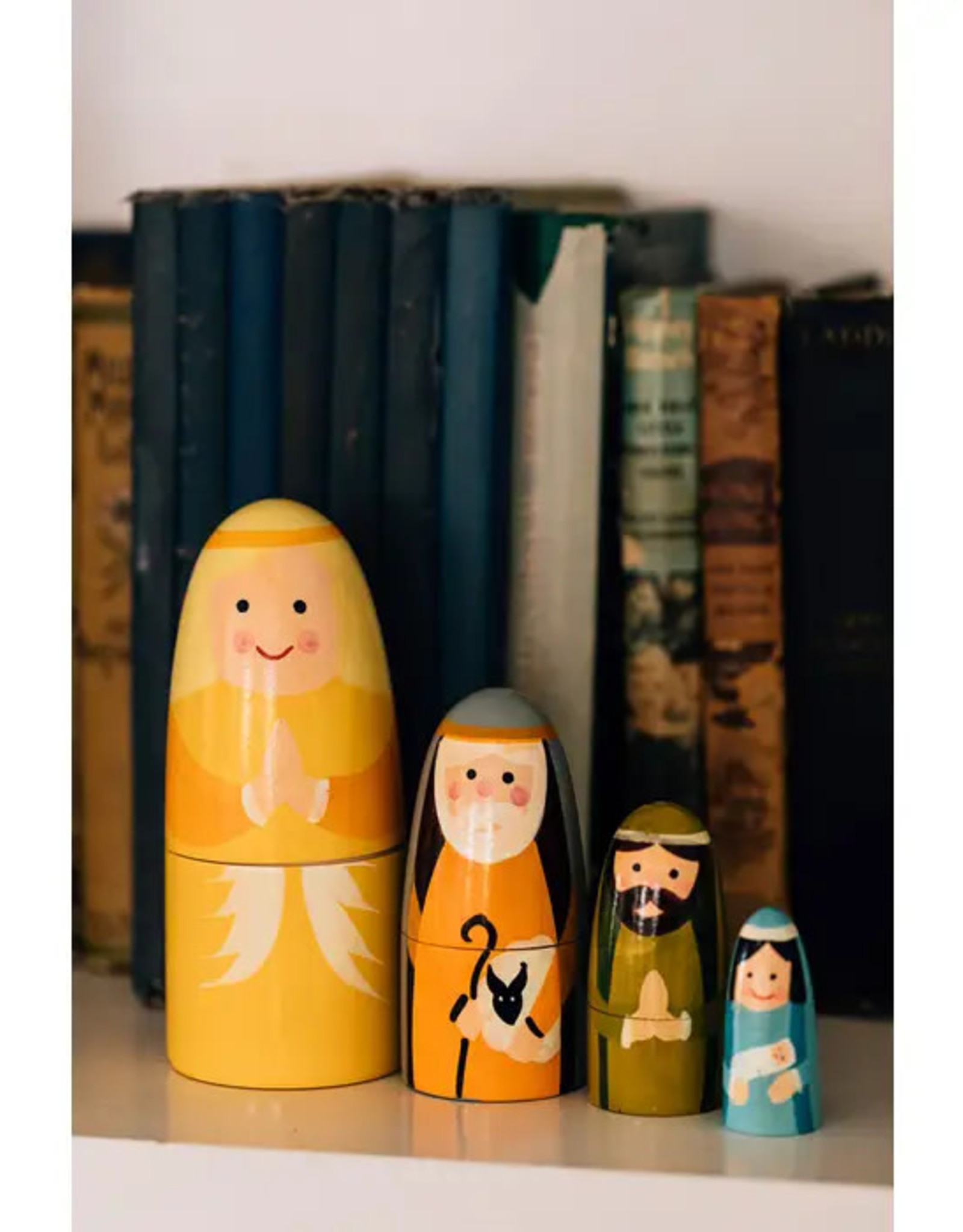 Ten Thousand Villages Nesting Doll Nativity