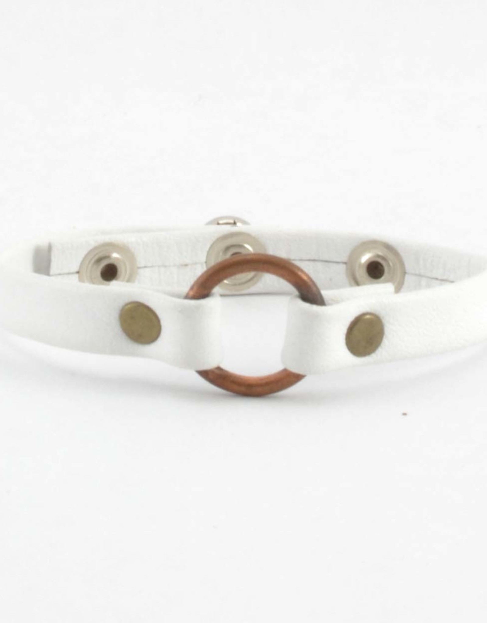 Lucia's Imports Copper Bridle Leather Bracelet - Assorted