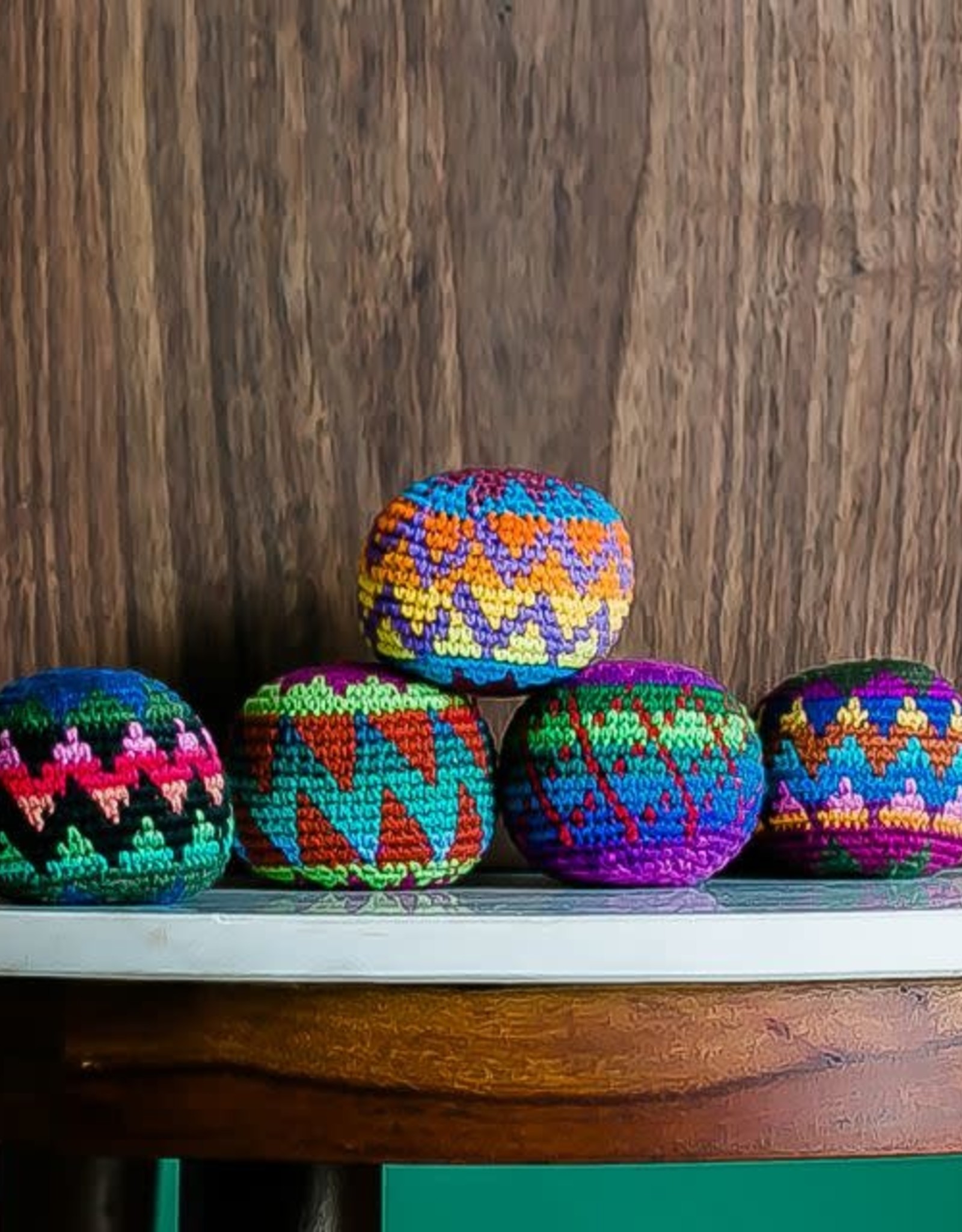 Lucia's Imports Woven Hacky Sack