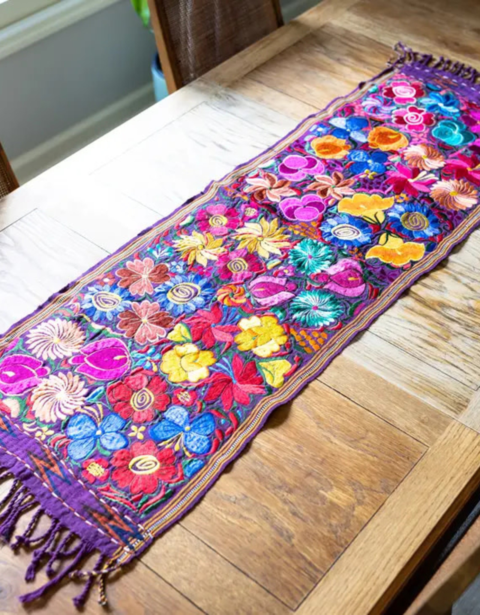 Lucia's Imports Floral Table Runner 50"