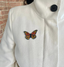 Tulia Artisans Monarch Brooch