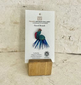 Tulia Artisans Rooster Pin