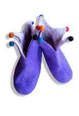 Ganesh Himal Adult Felted Jester Slippers