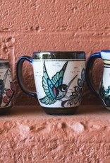 Lucia's Imports Wild Bird Latte Cup
