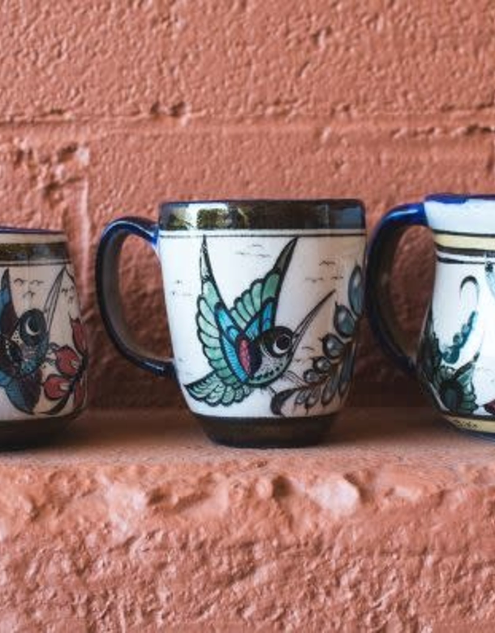 Lucia's Imports Wild Bird Latte Cup / Mug