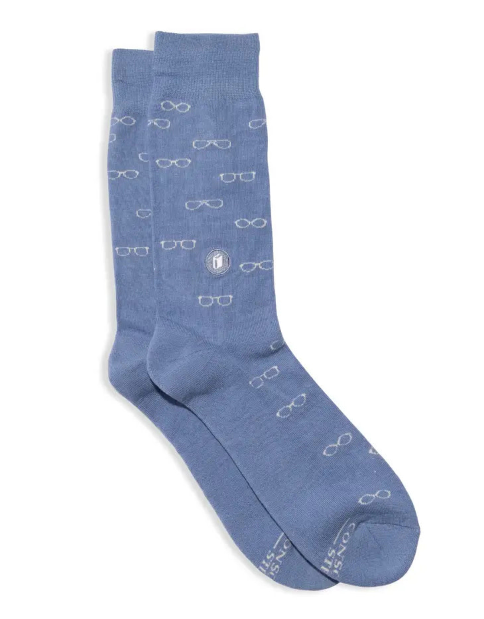 Conscious Step Socks that Give Books (Glasses)