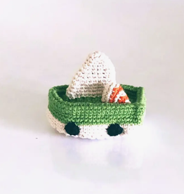 Pebble Boat Rattle