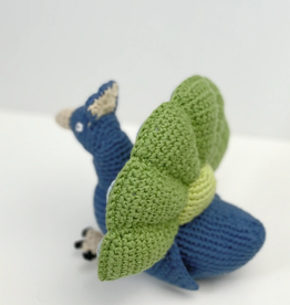 Pebble Peacock Rattle