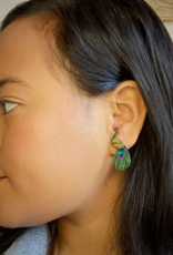 Tulia Artisans Peacock Earrings (Small)