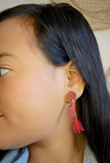 Tulia Artisans Cardinal Earrings (Large)