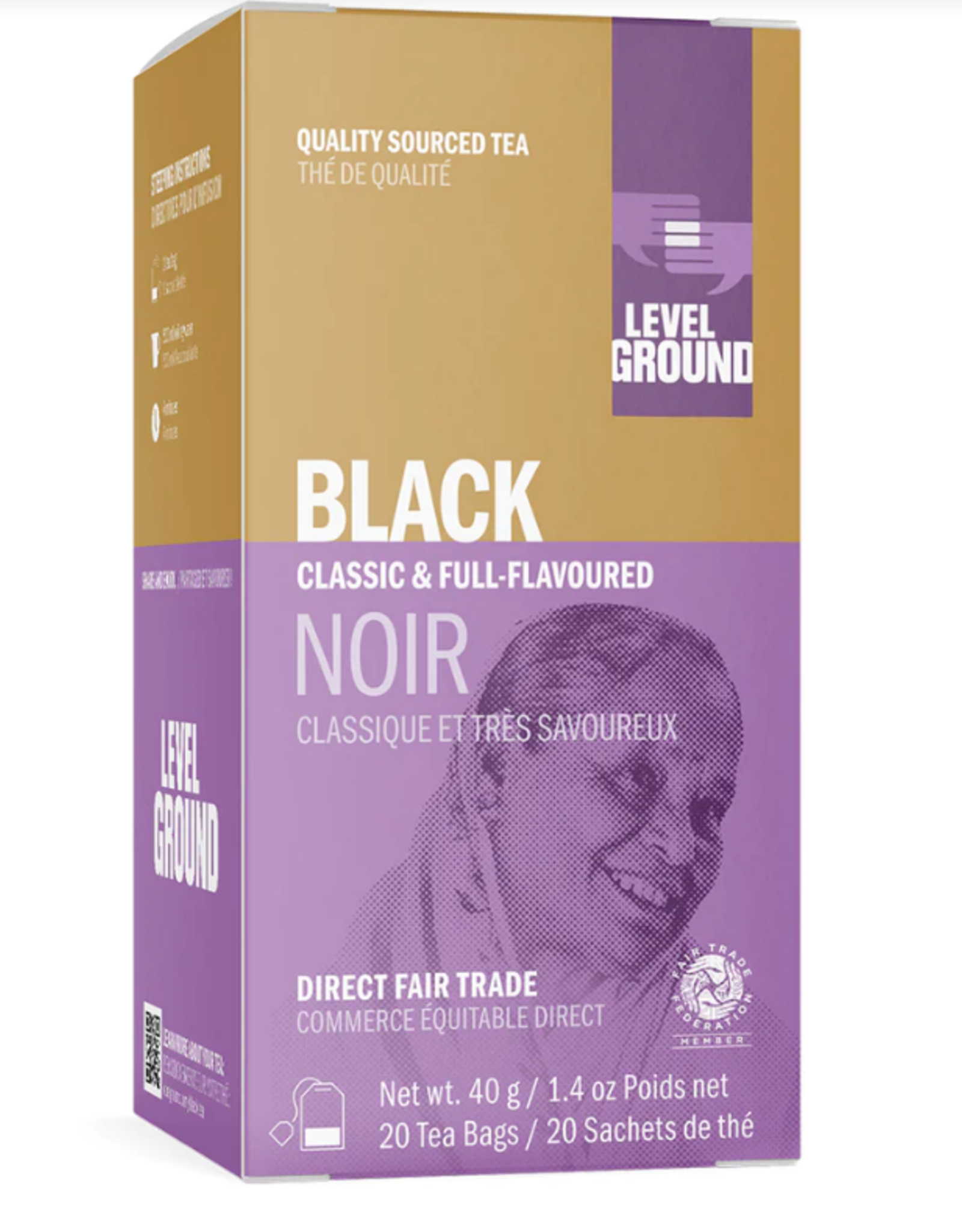 Level Ground Black Tea (30 Bags)