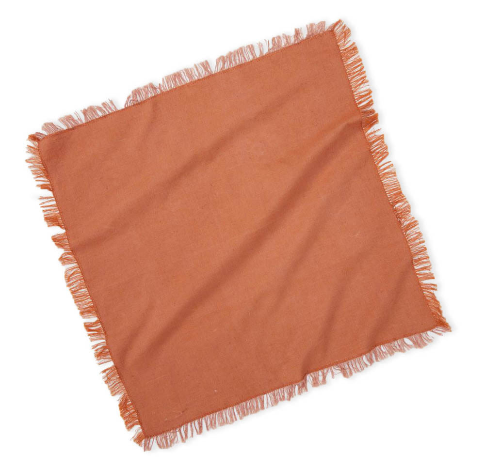 Terracotta Woven Napkins Bunyaad