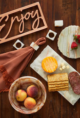 Serrv Terracotta Woven Napkin