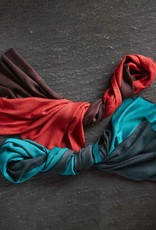 Serrv Turquoise Kashmiri Solid Scarf