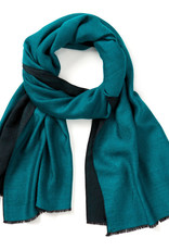 Serrv Turquoise Kashmiri Solid Scarf