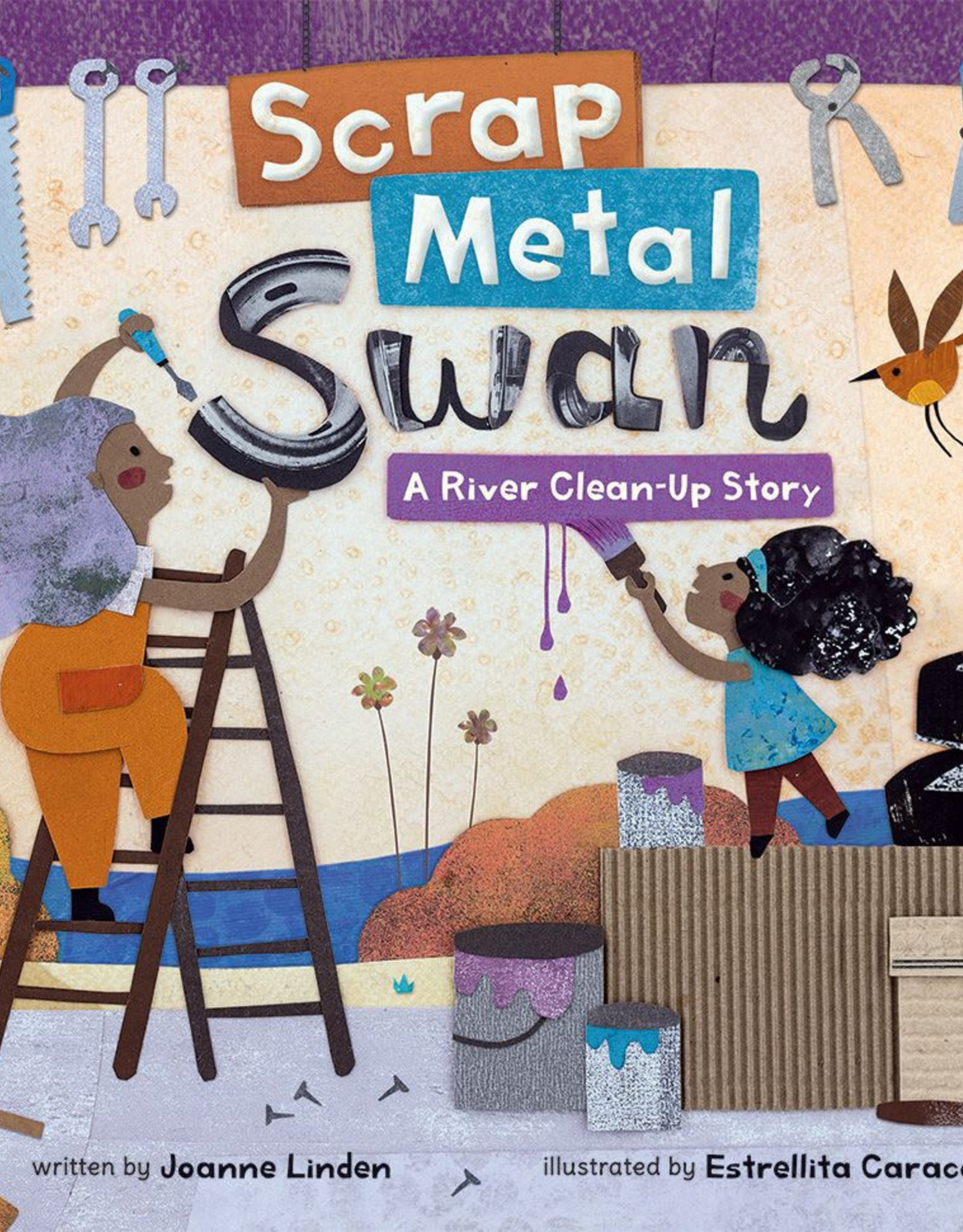 Barefoot Books Scrap Metal Swan: A River Clean-Up Story