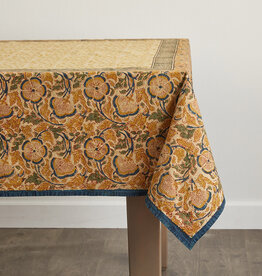 Serrv Kalamkari Meadow Tablecloth 120"x70"