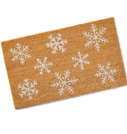 Serrv Snowflake Welcome Mat