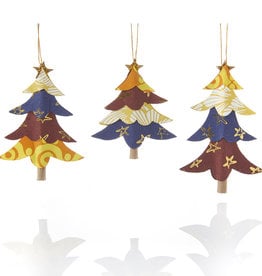 Serrv Christmas Forest Paper Ornaments