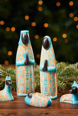 Serrv Kitenge Soapstone Nativity