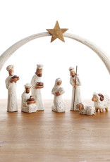 Serrv Whitewashed Albizia Nativity