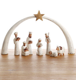 Serrv Whitewashed Albizia Nativity