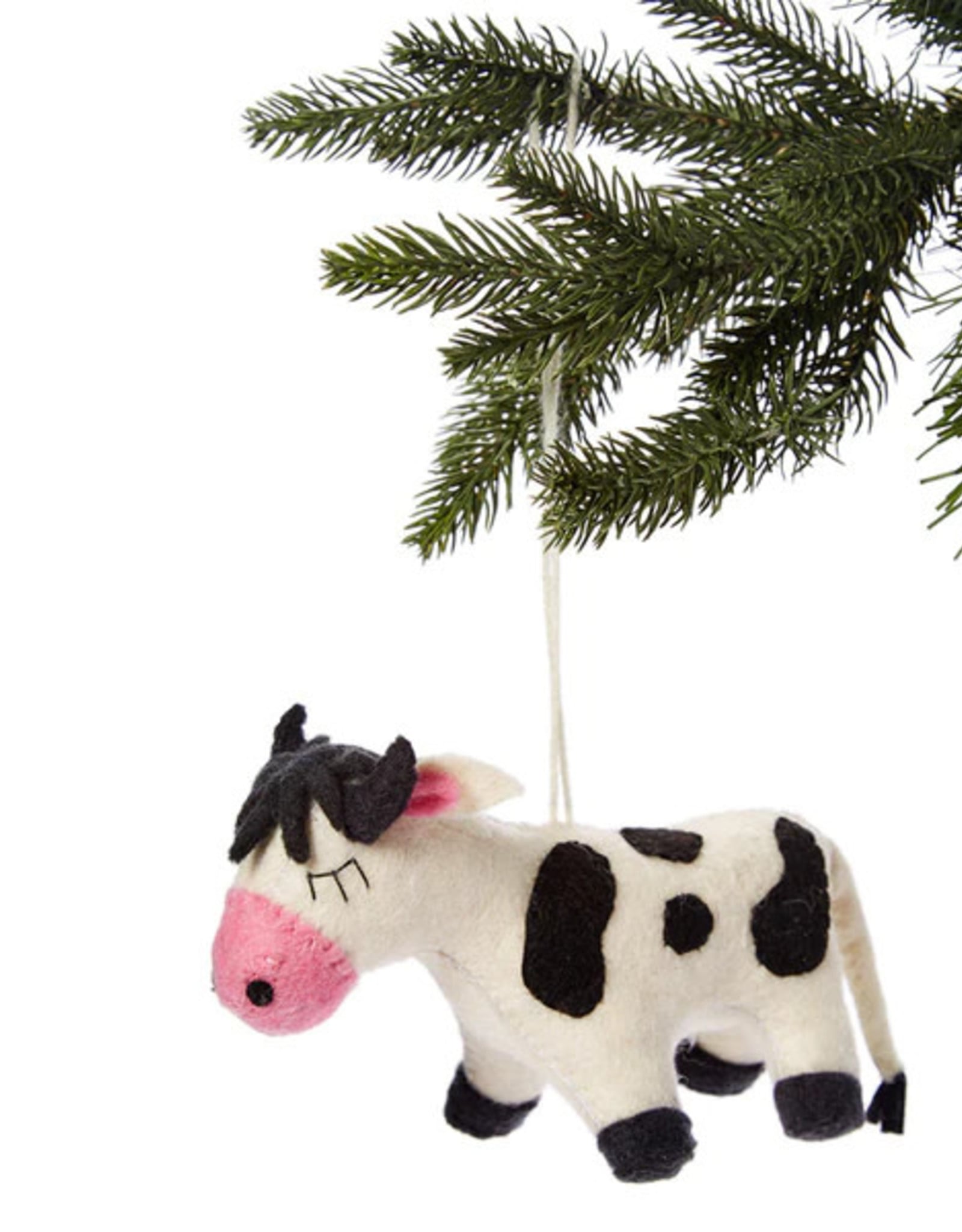 Silk Road Bazaar Cow Ornament