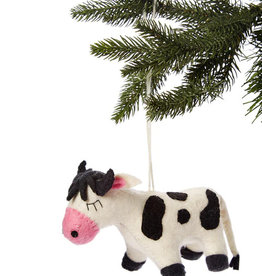Silk Road Bazaar Cow Ornament