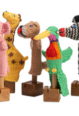 Lucuma Designs Organic Cotton Animal Finger Puppets - Assorted