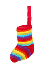 Felt So Good Felt Rainbow Mini Stocking
