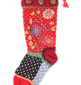 Lost Horizons Flora Red Stocking