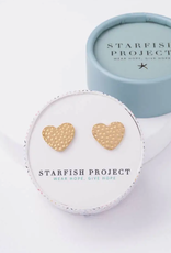 Starfish Project Renewal Heart Earrings