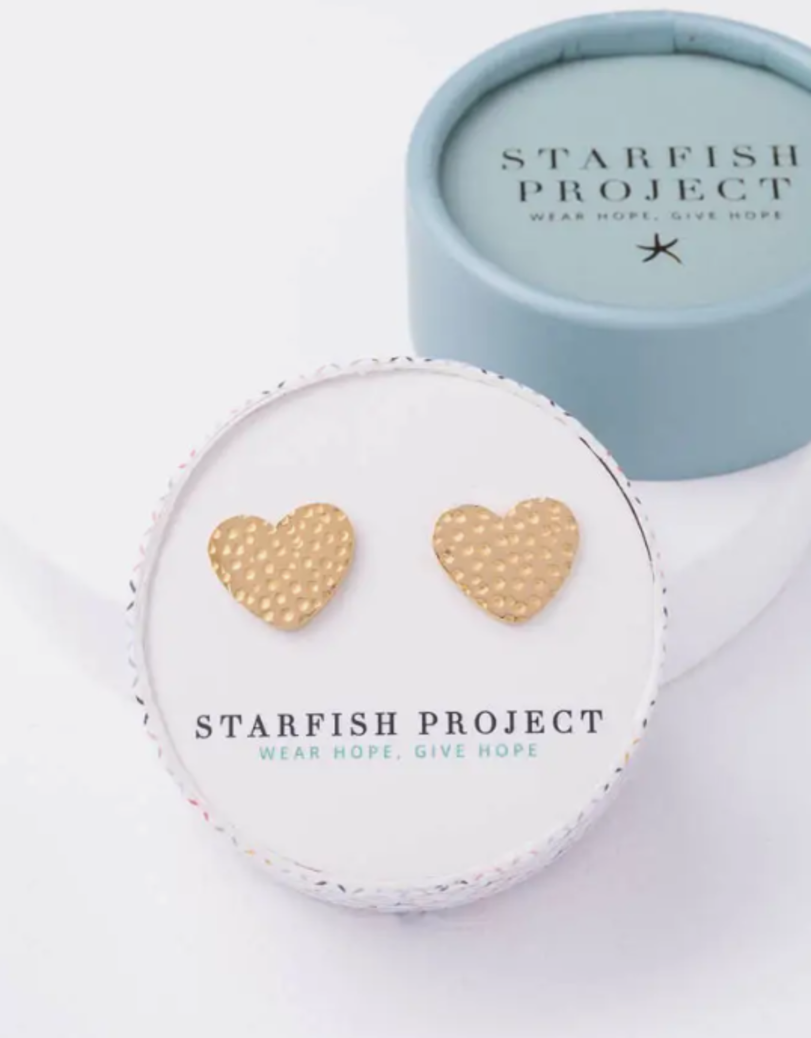 Starfish Project Renewal Heart Earrings