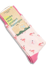 Conscious Step Socks that Protect Flamingos