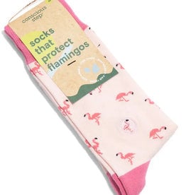 Conscious Step Socks that Protect Flamingos