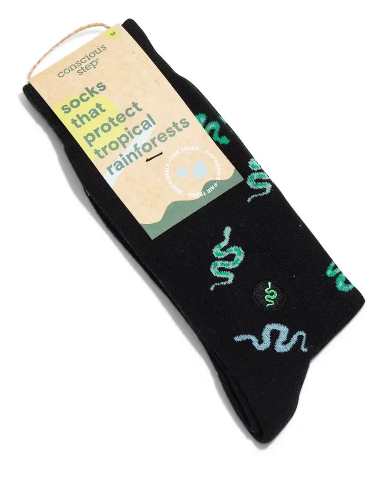 Conscious Step Socks that Protect Tropical Rainforests (Snakes)