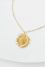 Starfish Project Golden Sunflower Necklace