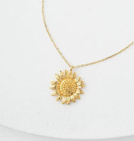 Starfish Project Golden Sunflower Necklace