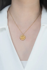 Starfish Project Golden Sunflower Necklace