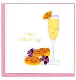 Quilling Card Quilled Mother's Day Mimosa Card
