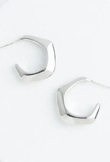 Starfish Project Everyday Silver Hoops