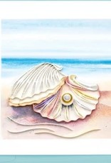 Quilling Card Quilled Seashell and Pearl Card