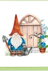 Quilling Card Quilled Garden Gnomes Greeting Card