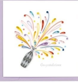 Quilling Card Quilled Congratulations Rainbow Confetti Card