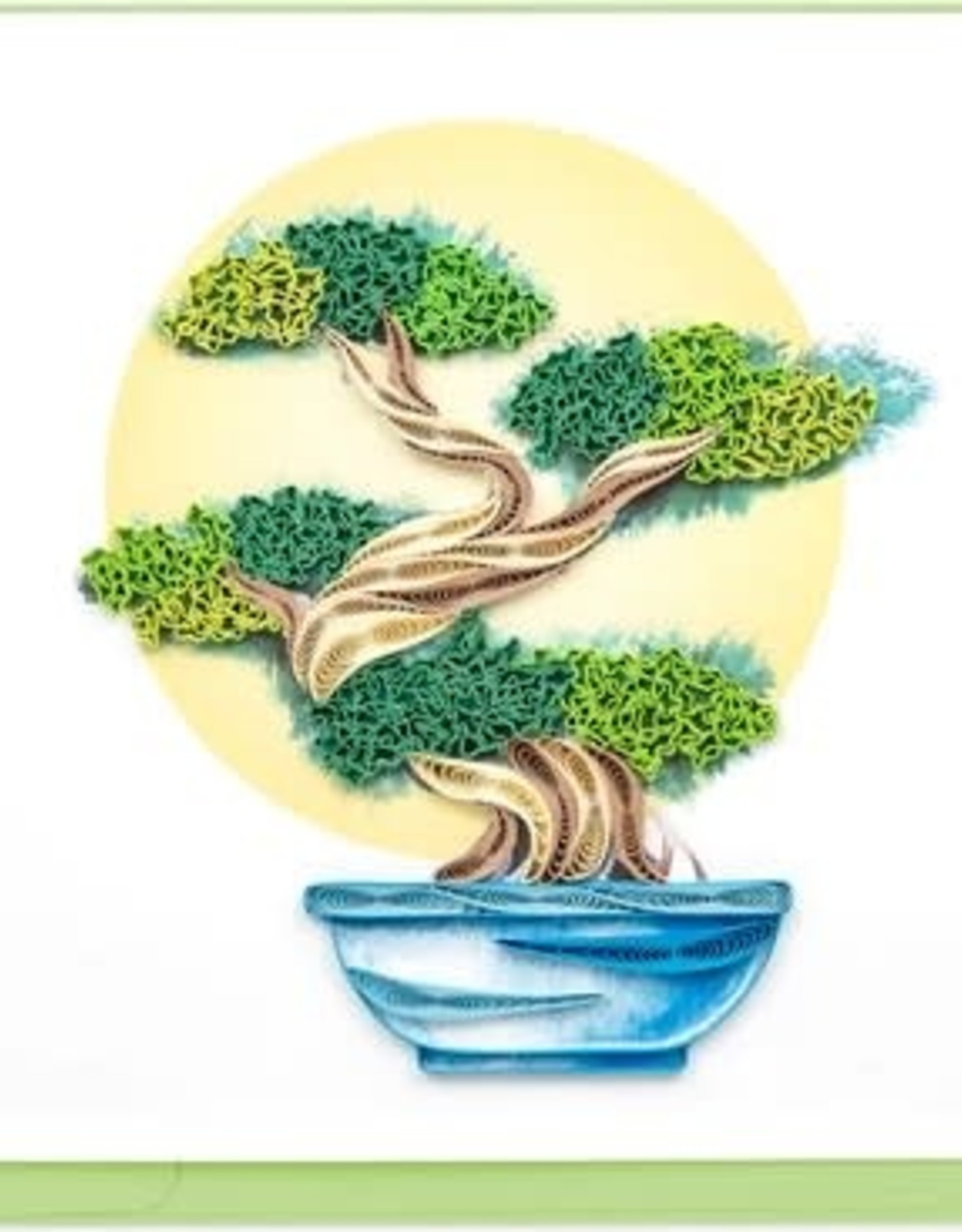 Quilling Card Quilled Bonsai Tree Greeting Card