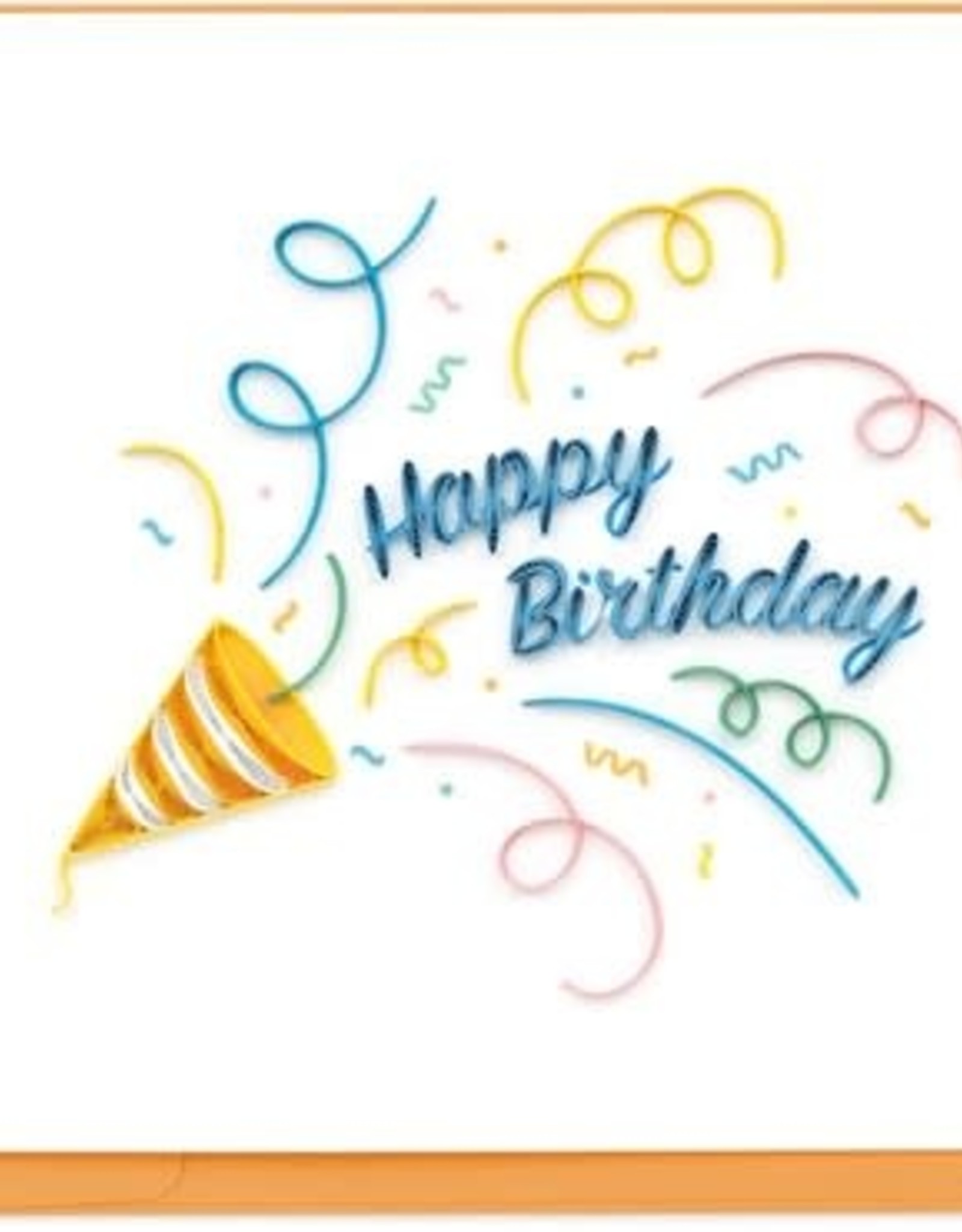Quilling Card Quilled Birthday Confetti Card